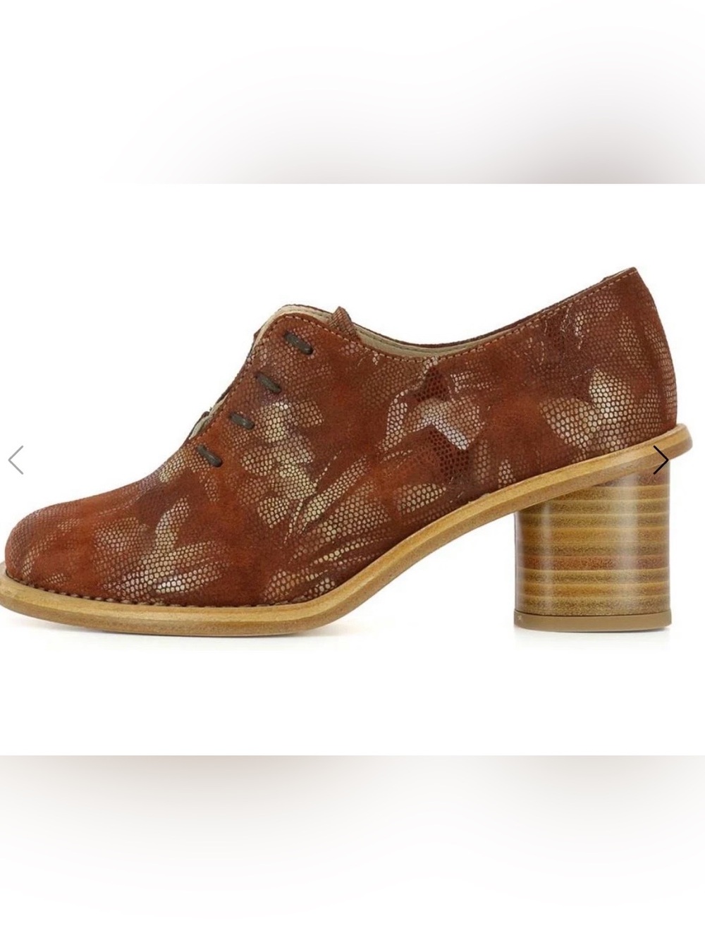 Neosens Women's Brown Heeled Shoes